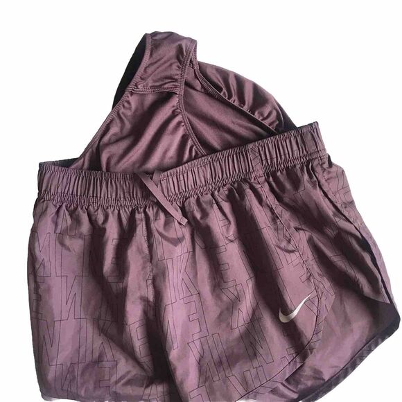 Nike DD4943 Run Division Dri-Fit Packable Running Shorts Womens S Wine AOP NWOT - Picture 9 of 12